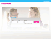 Tablet Screenshot of mytupperware.eu